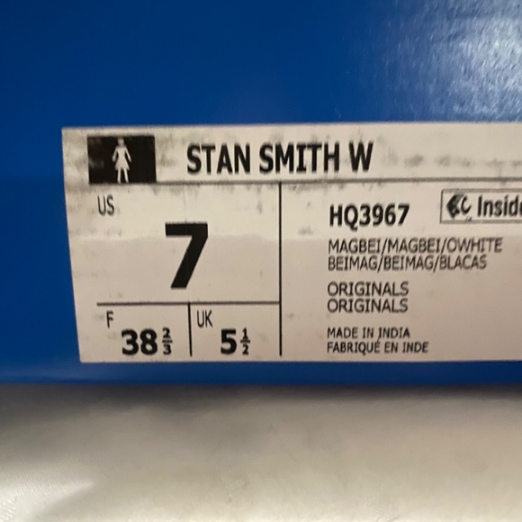 Women’s Adidas Originals Stan Smith 'Light Brown' HQ3967 - Picture 4 of 8